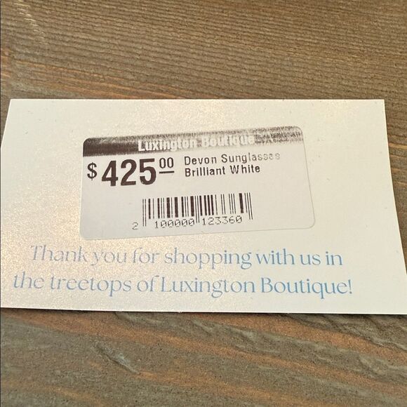 Transparent Devon Sunglasses Brilliant White main image 9